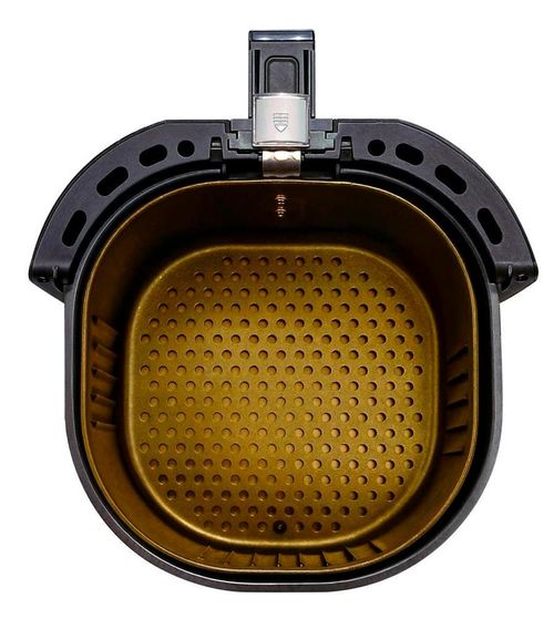 Fritadeira Elétrica Sem Óleo Air Fryer Britânia BAF45A com Revestimento Antiaderente Gold 5L - Preta 220V