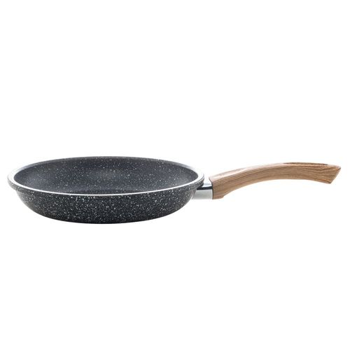 Frigideira de Indução Wolff em Alumínio com Revestimento em Cerâmica Granilite 24cm - Preta