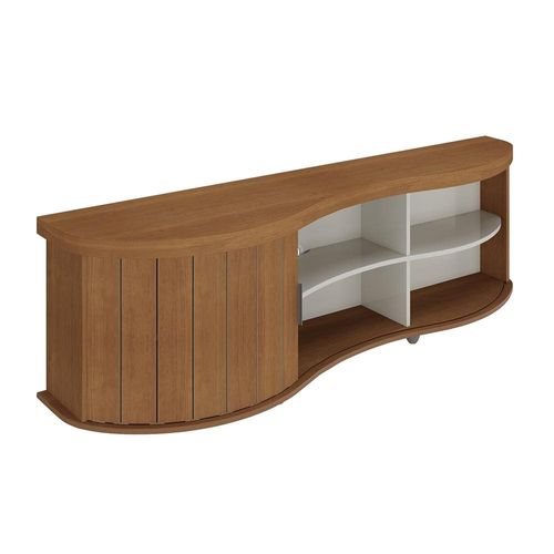 Rack Artely Magnum para TV`s de até 75” com 180cm de largura Cinamomo/Off White