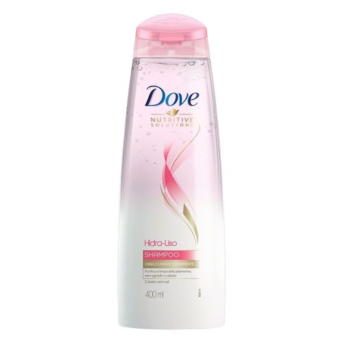 Shampoo Dove Hidra-Liso com tecnologia de hidratação 400ml