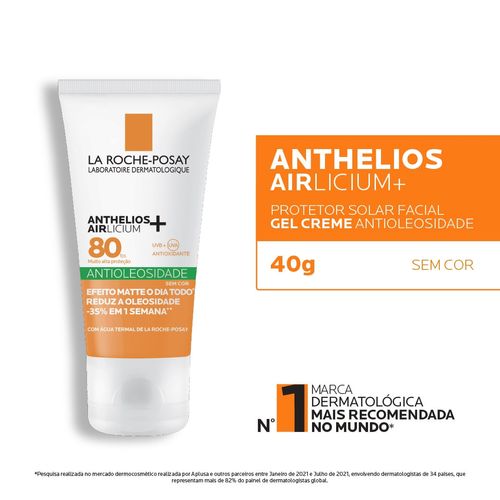 Anthelios Airlicium  Sem Cor FPS80 40g