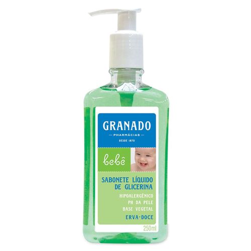 Sabonete Líquido Granado Bebê Erva Doce 250ml
