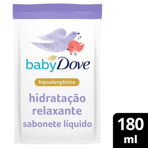 Sabonete Liquido de Glicerina Baby Dove Hora de Dormir 180ml Refil