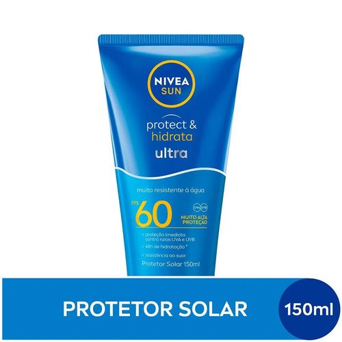 Protetor Solar Nivea Sun Protect & Hidrata Ultra FPS 60 150ml