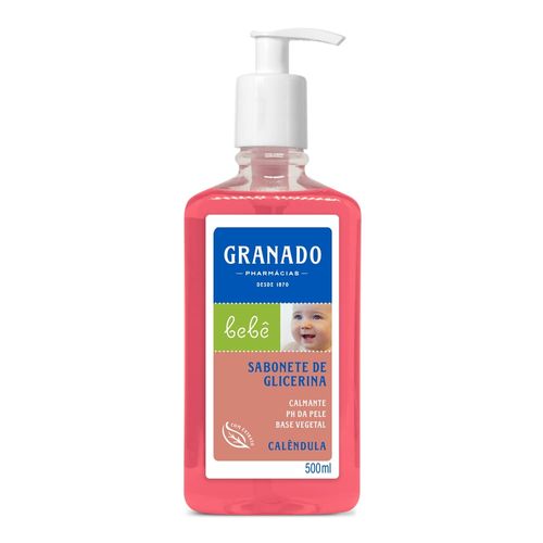 Sabonete Líquido Infantil Glicerina Granado Calêndula 500ml