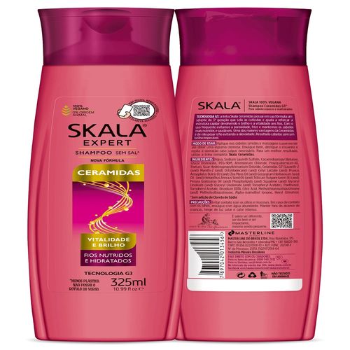 Shampoo+Condicionador Skala Ceramidas G3 325ml