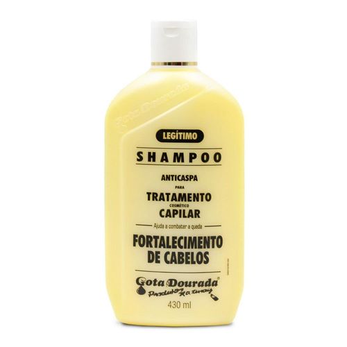 Shampoo Gota Dourada Anticaspa Fortalecimento de Cabelos 430ml