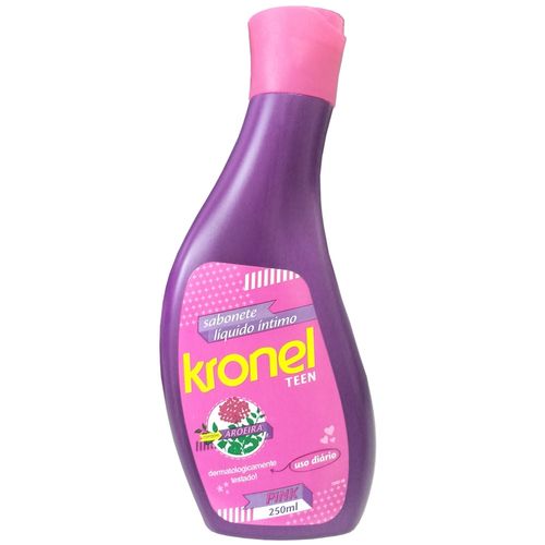 Sabonete Líquido Ìntimo Kronel Teen Pink 250ml