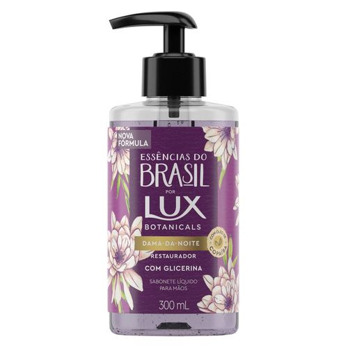 Sabonete Líquido Lux Essências do Brasil Dama da Noite Pump 300ml