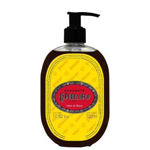 Sabonete Líquido Phebo Odor de Rosas 320ml