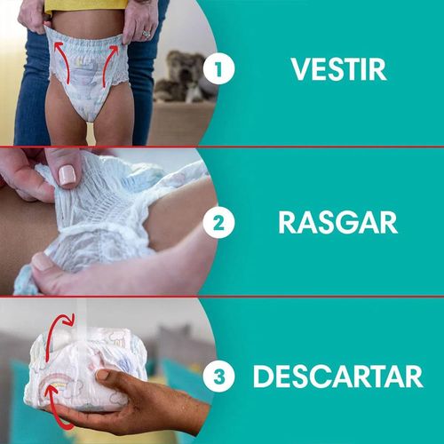 Fralda Pampers Pants Ajuste Total Mega P 46 Unidades