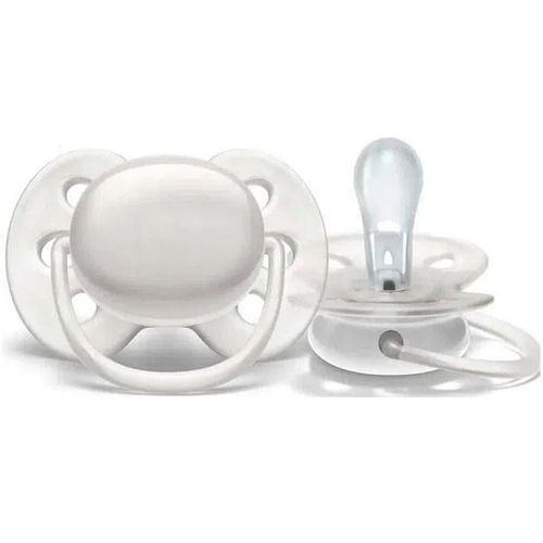 Chupeta Philips Avent Ultra Solt Branca  0-6m