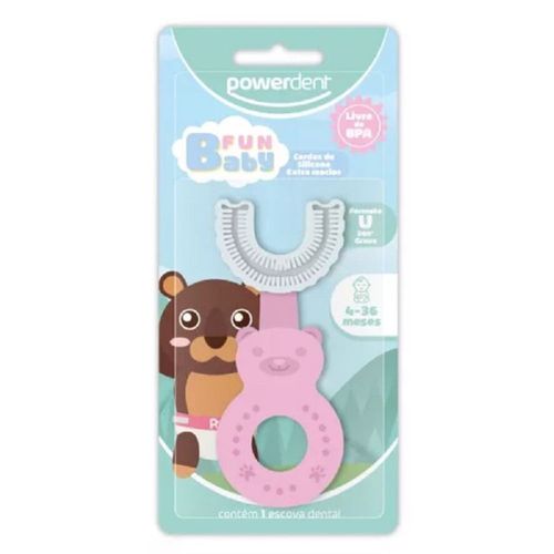 Escova Dental Infantil Powerdent Fun Baby