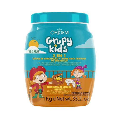 Creme de Hidratação Grupy Kids 2em1 Xô Embaraço 1Kg