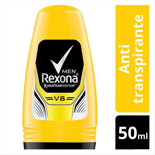 Desodorante Antitranspirante Rollon Rexona Men V8 50ml