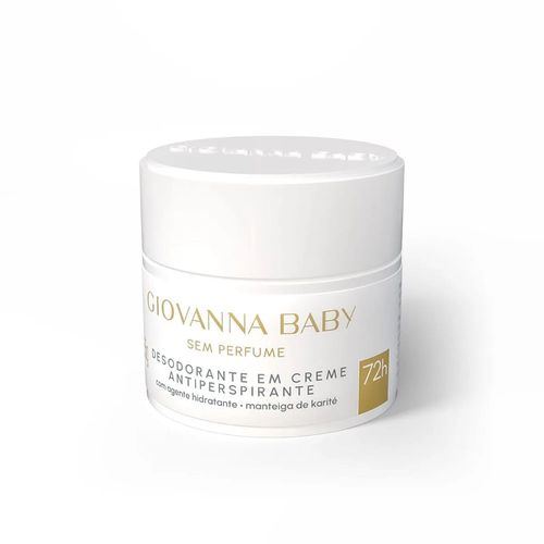 Desodorante em Creme Giovanna Baby Sem Perfume 55g