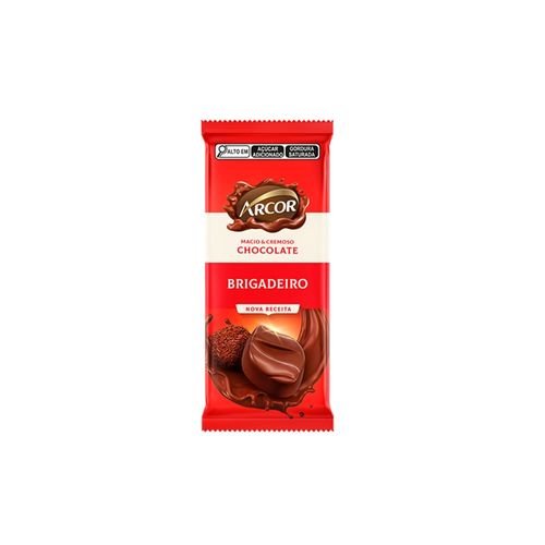 Barra de Chocolate Arcor Brigadeiro 80g