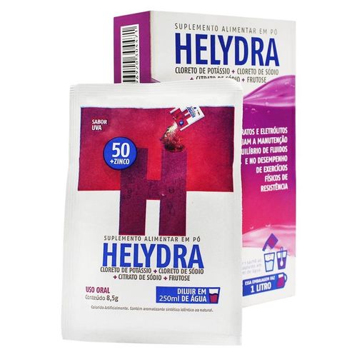 Helydra 8,5g 4 Sachê Uva