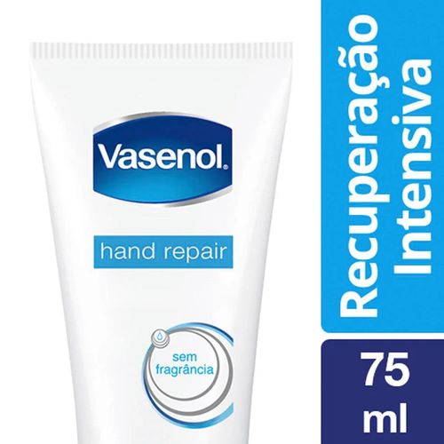 Loção Hidratante Vasenol Recuperação Intensiva Hand Repair para Mãos 75ml