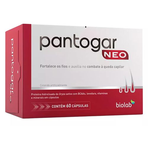 Suplemento Alimentar Pantogar Neo 60 Capsulas