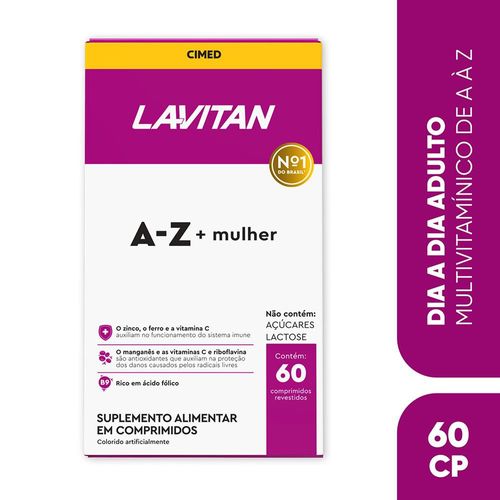 Lavitan Mulher 60 Comprimidos