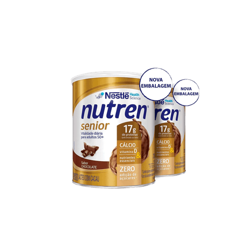 Kit 2 Nutren Senior Chocolate 740g cada