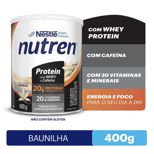 Suplemento Alimentar Nutren Protein Baunilha 400g