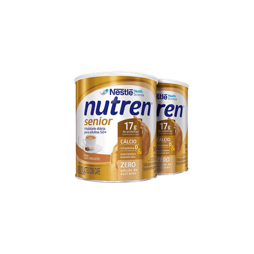 Kit 2 Nutren Senior Café com Leite 740g cada