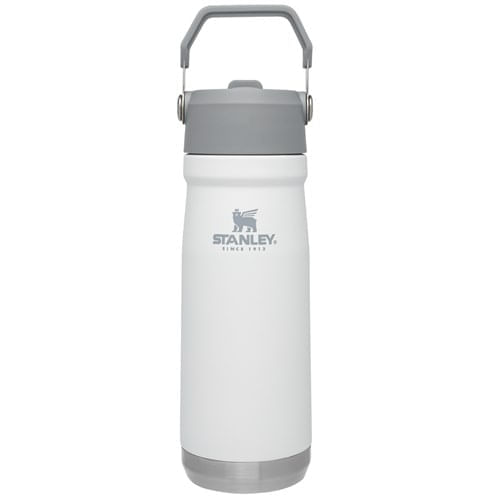 Garrafa Térmica Stanley Flip Straw Branco Polar 651ml