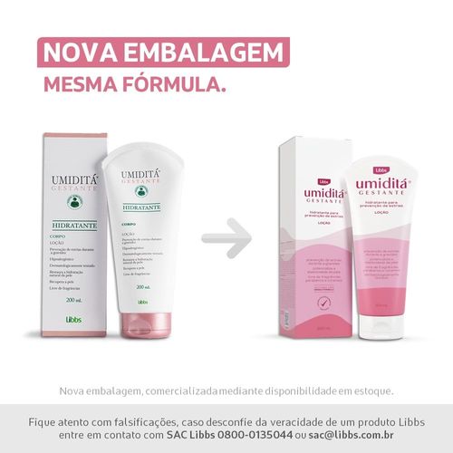 Umiditá Gestante Loção Hidratante 200ml