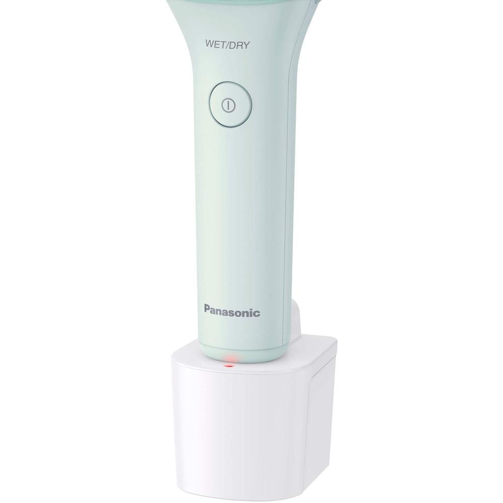 Panasonic - Barbeador e aparador elétrico recarregável úmido / seco CloseCurves ES-WL60-G para mulheres - Mint-ES-WL60-G