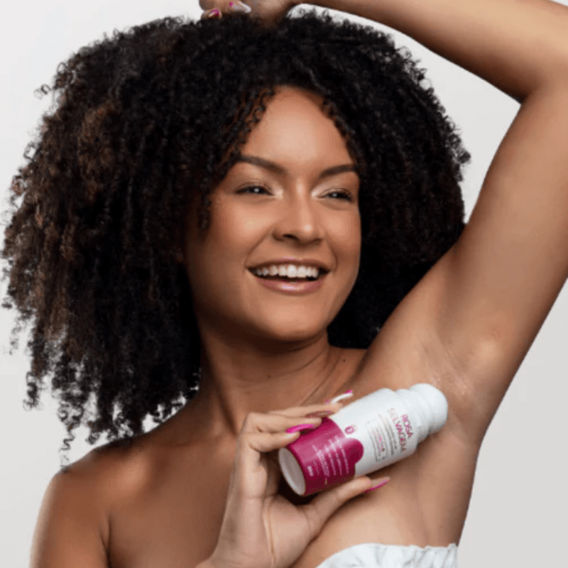 Desodorante Roll-on Clareador Rosa Selvagem Karité 85ml