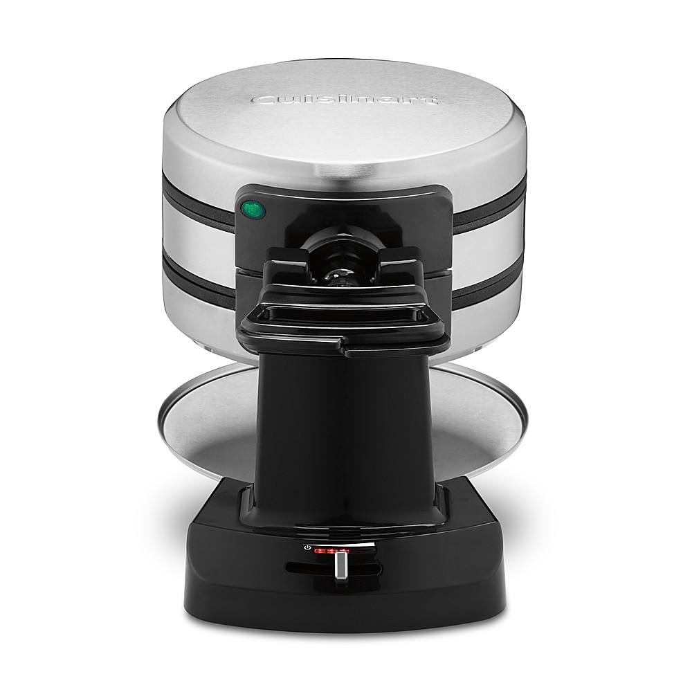Cuisinart - Máquina de Waffle Belga Duplo Flip - Aço Escovado-WAF