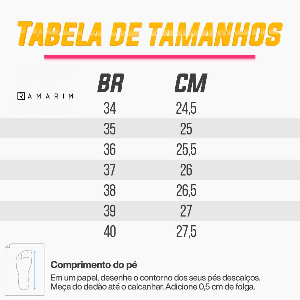 Tênis Ramarim Plataforma Cadarço Feminino