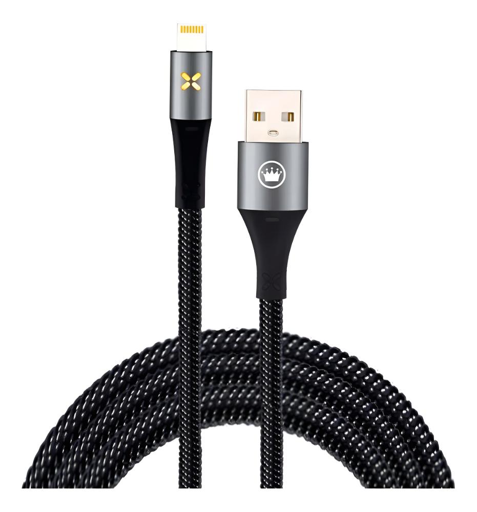 Cabo Carregador Turbo Lightning 5A Reforçado para  iPhone X 11 12 13 14 iPad