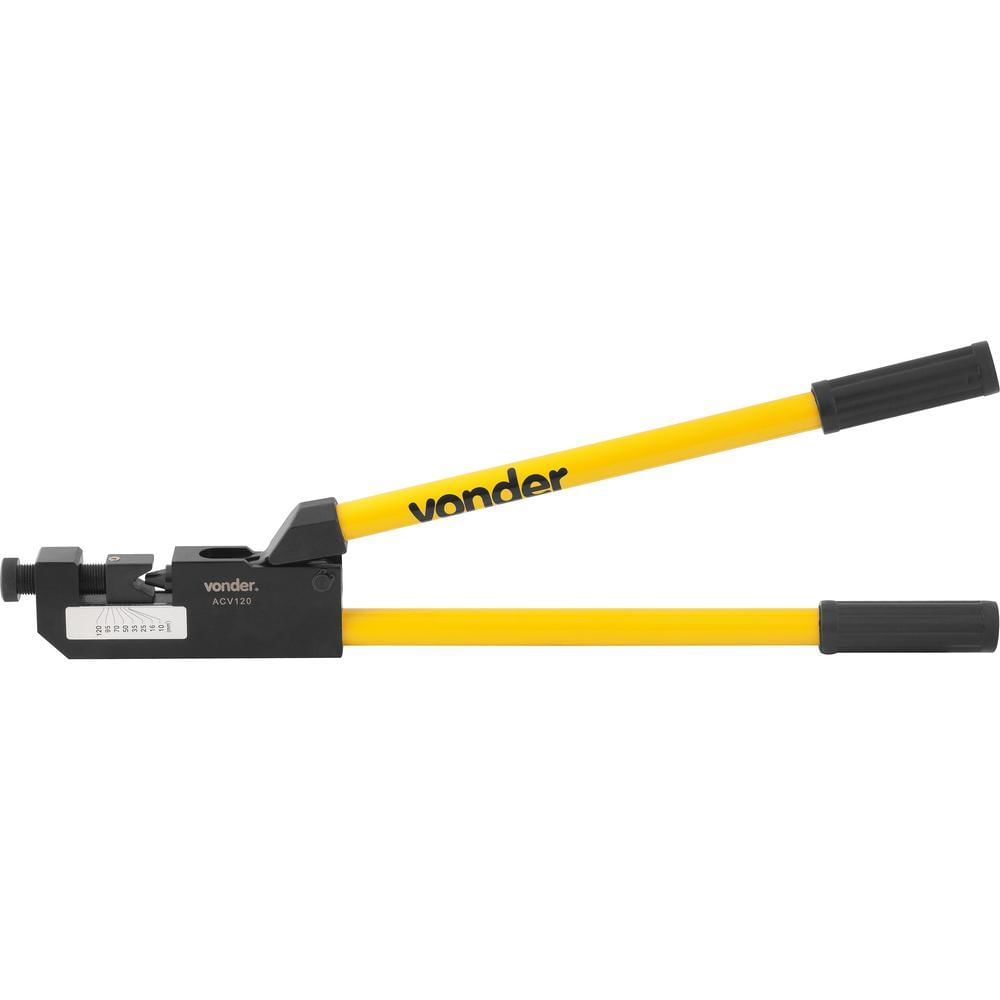 Alicate crimpador acv120 sem catraca 10mm² à 120mm² vonder