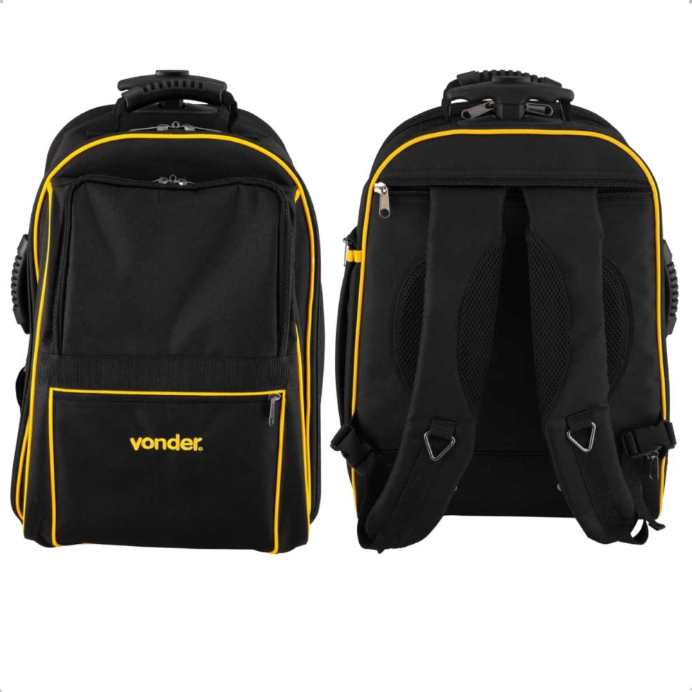 Encontraproduto.com.br - Mochila para ferramentas vonder mov 0500 com rodas, lona reforçada e puxador extensível
